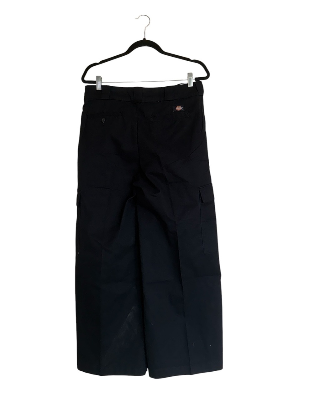 NWT Dickies Women's Twill Crop Cargo Pants Black Pockets SZ-8R - Picture 7 of 10